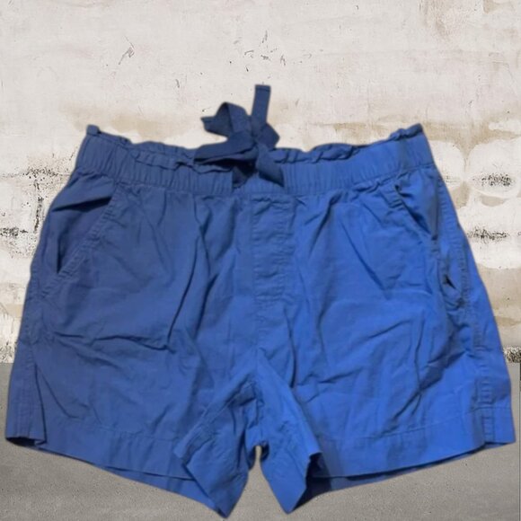 LOFT Pants - LOFT Women's Lightweight Blue Shorts with Elastic Tie Waist Size Small